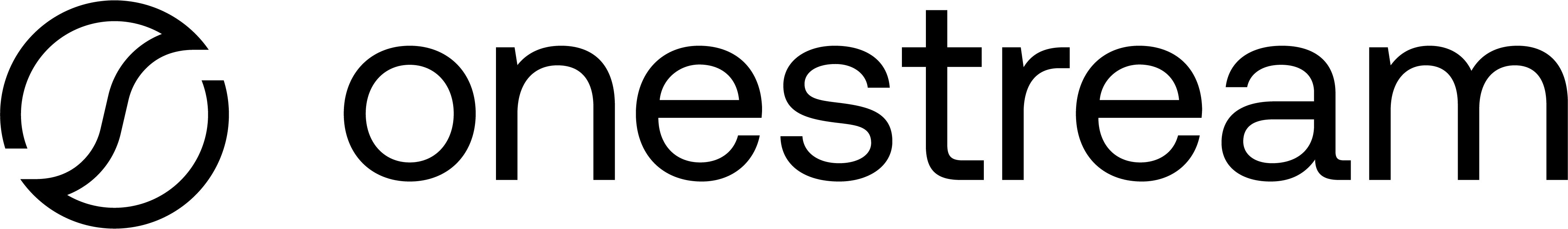 Onestream Logomark Black